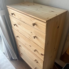 IKEA TARVA ５段チェスト タンスの画像