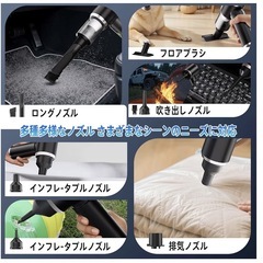 新品！ハンディクリーナーなど/掃除機/ブロアー/ライトの画像