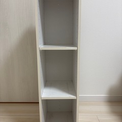 22 x 30 x 90cm ホワイトカラーボックス　の画像