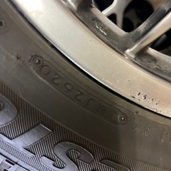 ブリヂストン VRX 20年製 バリ溝 PIAAアルミ付き の画像