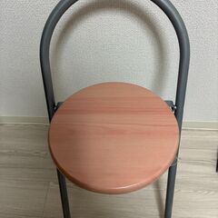 折りたたみデスク　いすセット　ナカバヤシ FDC-101　※塗装剝がれありの画像