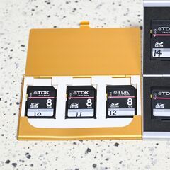 SDHCカード　CLASS4　8GB　8枚の画像