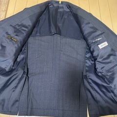 Brusseller ネイビー ダブルブレストスーツの画像
