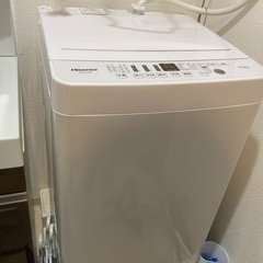 (中古)冷蔵庫と洗濯機の画像