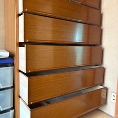 昭和レトロ　整理タンスの画像