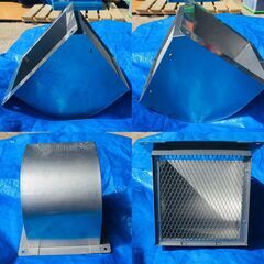 【❗️✨取替交換用に✨❗️】三菱 換気扇用ウェザーカバー W-20SA 現状品 ジャンクの画像