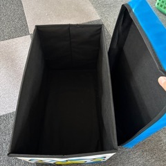 ストレージボックススツール シンカンセン 収納ボックス 蓋つき おもちゃ箱 椅子 チェア 折り畳み 小物入れ の画像