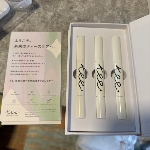 ○購入者決定○値下げ不可新品未使用、tee.セルフホワイトニング