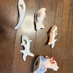 魚の陶器　5匹の画像