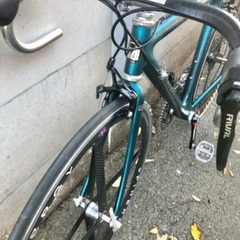 【超美品】TREK OCLV 5500 フルカーボン　カーボンホイール　20速　ロードバイク　CT530mmの画像