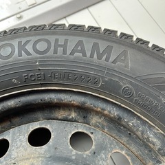 冬タイヤ　145/80r13 4本セットの画像