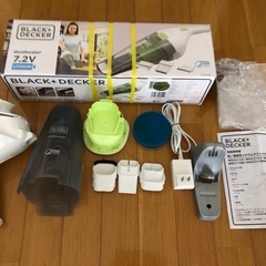 BLACK+DECKER ハンディークリーナー乾湿両用の画像