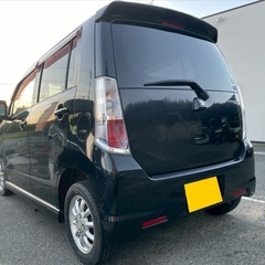 低走行8万キロ台☆月々8千円〜分割払い可‼️ 車検2年付き！【名義変更代込み】☆スズキ ワゴンRスティングレー☆HDDナビ付き☆走行中DVD見れます☆プッシュスタート☆ドライブレコーダー付きのフル装備☆社外アルミ☆そのまま乗って帰れます！の画像