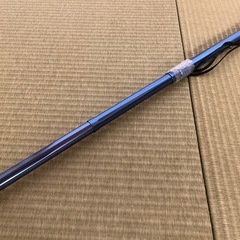 未使用新品◾️折り畳み可能　5段階調整可能　軽量アルミステッキその1　ブルー　替えゴム付き　主に男性向きの画像