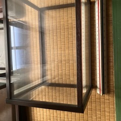 ガラス板　ケース23×15 底は17cm3つの画像