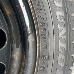 スタッドレスタイヤ　　175/65R15の画像