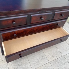激安‼️北海道民藝　神居民芸　チェスト  ローチェスト　タンス　美品の画像