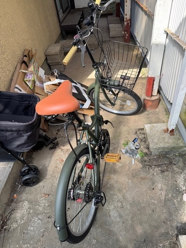 折りたたみ自転車 早めに取り来てくれる方おねお願いいたします