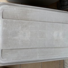 【10/19(日)限定★値下げ】トランクカーゴ　コンテナボックス　収納ボックス  50L グレー  2点セットの画像