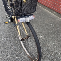 Panasonic ビビ・L 電動アシスト自転車 クリーム色