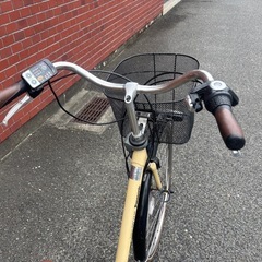 Panasonic ビビ・L 電動アシスト自転車 クリーム色