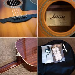 James JF400 2015年 単板トップ 極上の画像