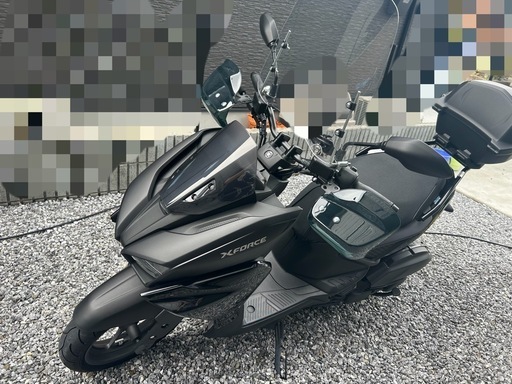 XFORCE155 Xフォース 美車 純正リアボックス 155cc スクーター ヤマハ (検 Nmax155 マジェスティS PCX160 ADV160
