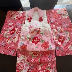 【七五三着物セット】三歳女の子　京都花ひめの画像