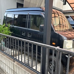 マツダ　スクラム　黒色　バンの画像