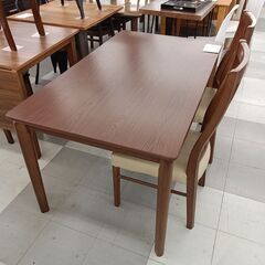 ★リユースのサカイ千葉中央店★  ダイニングセット  H70×D80×W135 クリーニング済み TC4975の画像