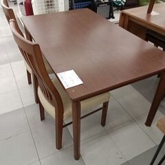 ★リユースのサカイ千葉中央店★  ダイニングセット  H70×D80×W135 クリーニング済み TC4975の画像