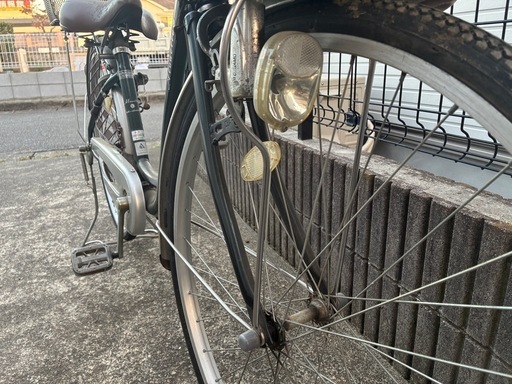 あさひアルエットU 26インチ グリーン Alouette Uカゴ付き自転車