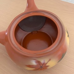 お譲り先決定》もみじ柄　急須　の画像