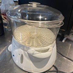 【引き取り限定】中古品　電気蒸し器　スチームクッカーの画像