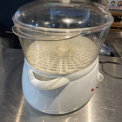 【引き取り限定】中古品　電気蒸し器　スチームクッカーの画像