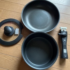 ニトリ　フライパンと鍋
の画像