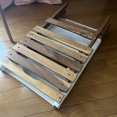 ニトリ　椅子とテーブルセットの画像