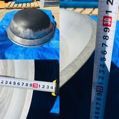 【❗️✨業務用✨❗️】アルミ大釜 φ70cm×30cm 大型鍋 炊き出し・イベント・キャンプに最適✨の画像