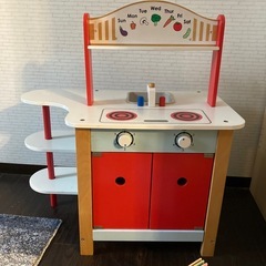 おもちゃの台所セット　絵本付き❗️の画像