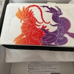【傷無し動作確認済】Switch 有機EL ポケモン　スカーレット・バイオレットエディション   の画像