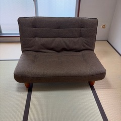 ソファ  2人掛け  リクライニング式  美品の画像
