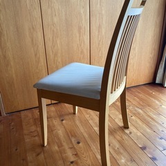 おしゃれな椅子2脚セット　①の画像