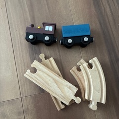 木製レールセットの画像