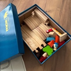 木製レールセットの画像