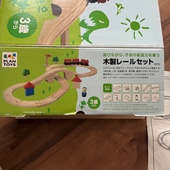木製レールセットの画像