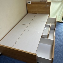 【決まりました】大収納付き シングルベッドの画像