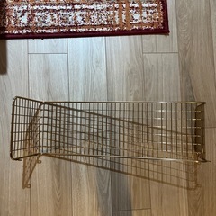 ゴールド　S字　網棚の画像
