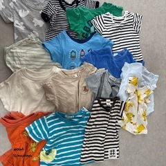 80サイズ　ベビー服の画像