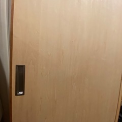 【DIY材料にも是非】美品　引き戸　木材　造作品　3枚　自作テーブルにも　の画像