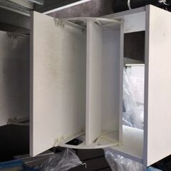 BISSA 2段シューズキャビネット、ホワイト、49x28x93 cmの画像